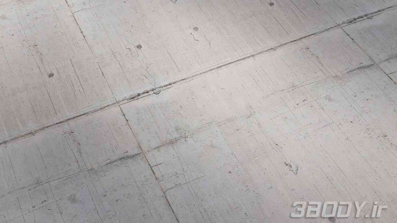 متریال بتن صاف smooth concrete عکس 1